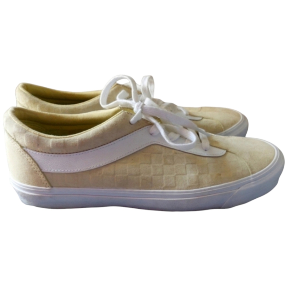 VANS Bold Ni Tenderyl Ultracush Cream Checker Checkered Old Skool - Size 11